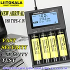Зарядное устройство liitokala M4 18650, зарядное устройство usb в 26650, 21700, AAA, 18350, 14500