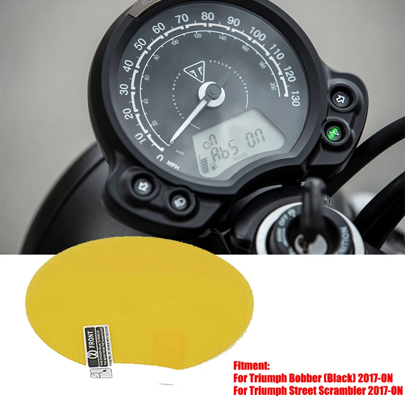 Для Triumph Bobber (черный)/уличный скремблер 2017 on moto Cluster защитная пленка для защиты