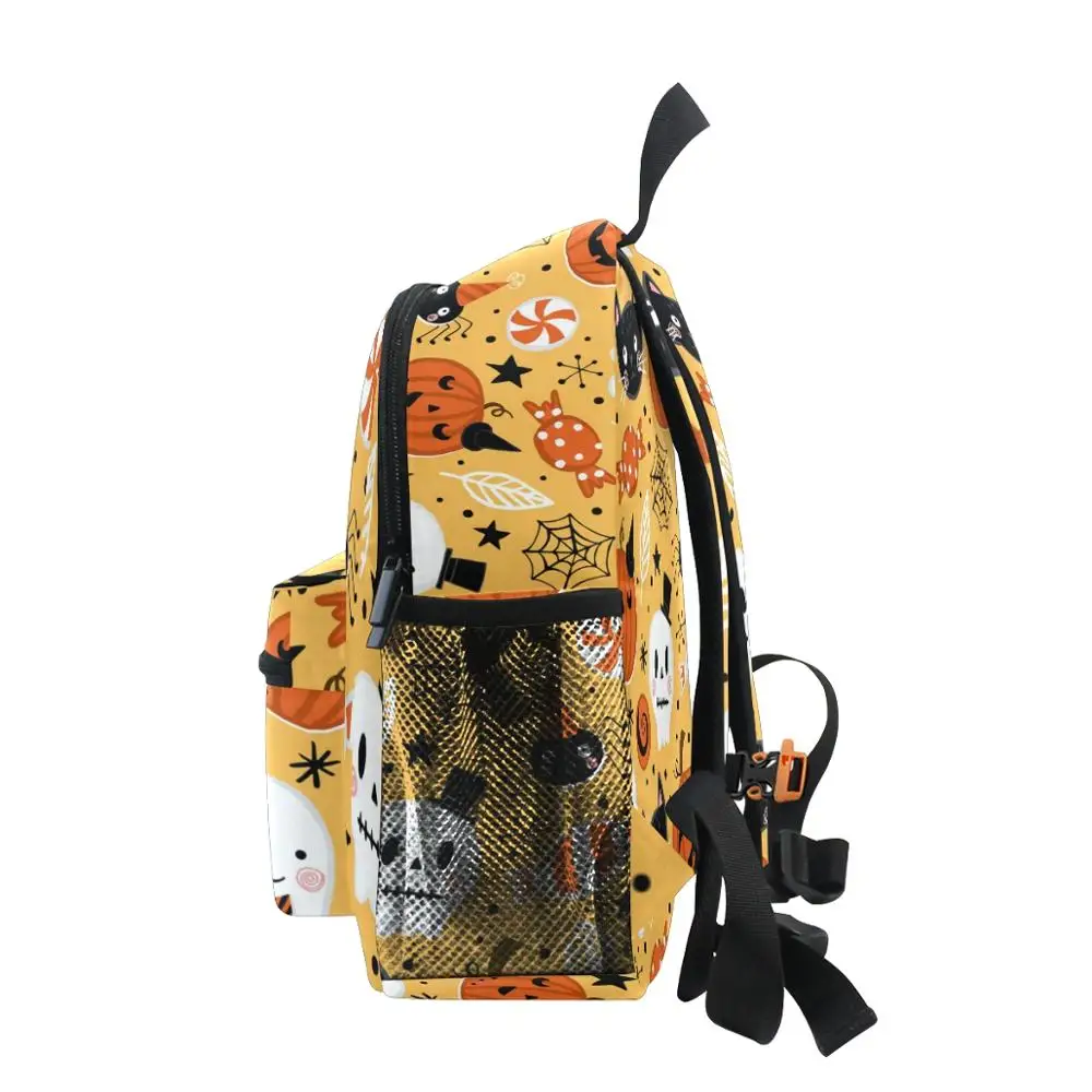 Хэллоуин Тыква призрак и Череп рюкзаки для детей школьный Студент Детский рюкзак детские школьные сумки для мальчиков и девочек с рисунком ... от AliExpress WW