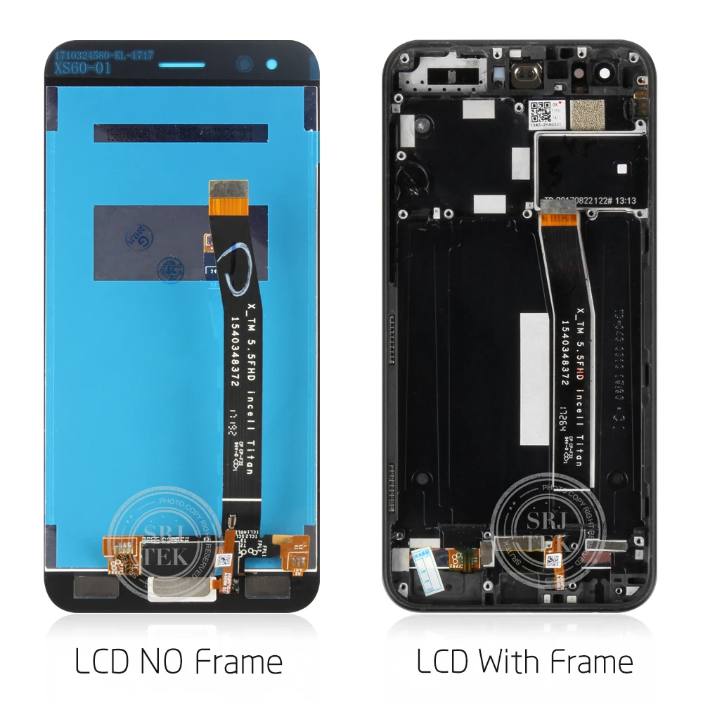 Экран для ASUS Zenfone 4 ZE554KL LCD 2017 панель сенсорный экран дигитайзер сборка с рамкой Z01KD