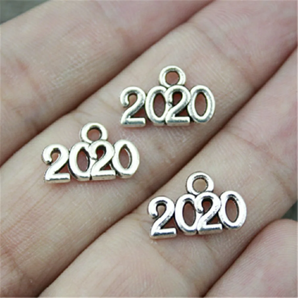 Оптовая продажа ювелирных изделий в античном серебряном цвете 14x9 мм номер 2020 год