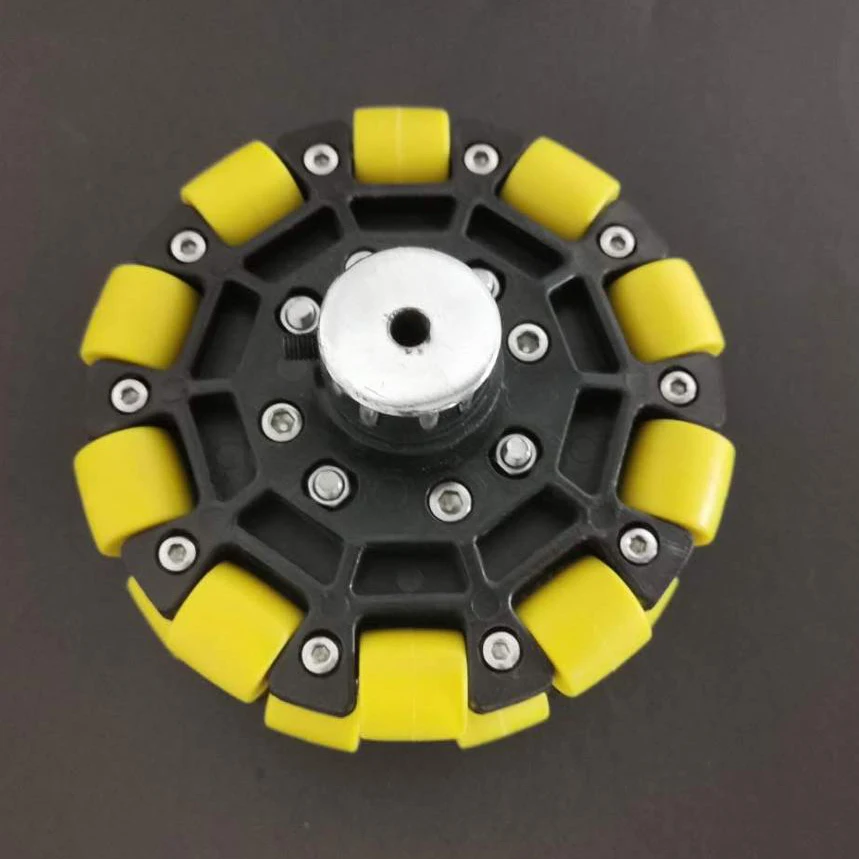 125 мм Роботизированный ролик резиновое всенаправленное колесо|wheel caster|robot wheelrubber