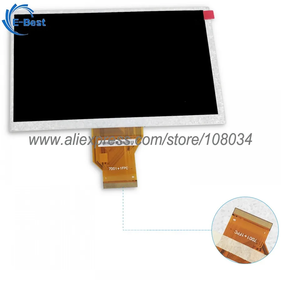 AT070TN92 50 контактов Параллельный RGB 7 0 дюймов 800x480 ЖК-дисплей | Компьютеры и офис