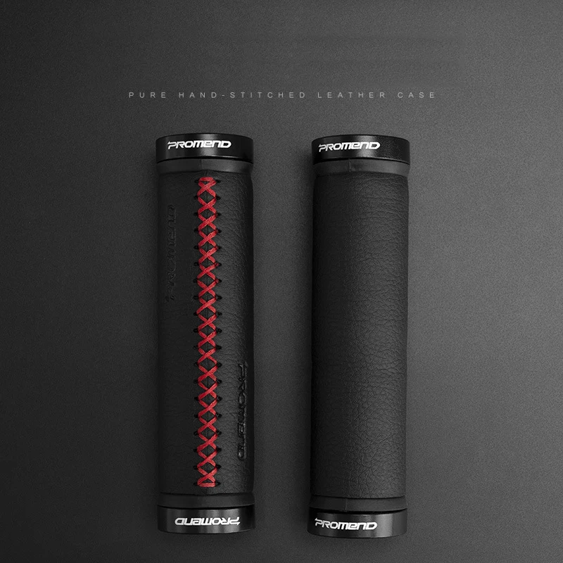 1 пара велосипедных грипсов кожаный чехол на руль Mtb гладкие мягкие Нескользящие