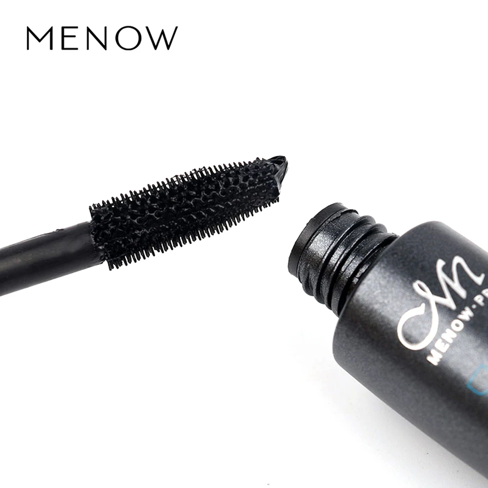 MENOW Марка косметический Водонепроницаемый Тушь для Ресниц Удвоение ресниц