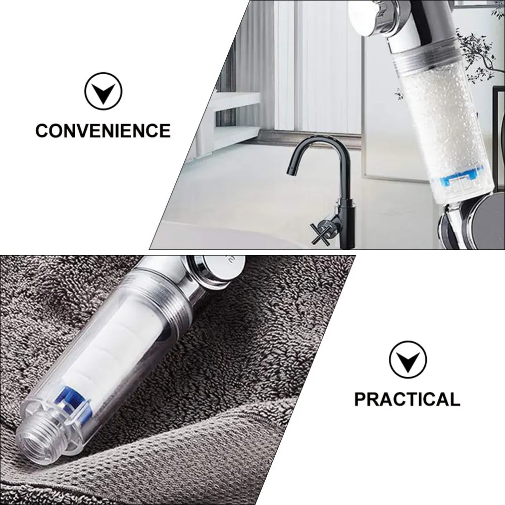 

5Pcs Bathroom Sprinkler Water Filter Practical Filter Cotton White