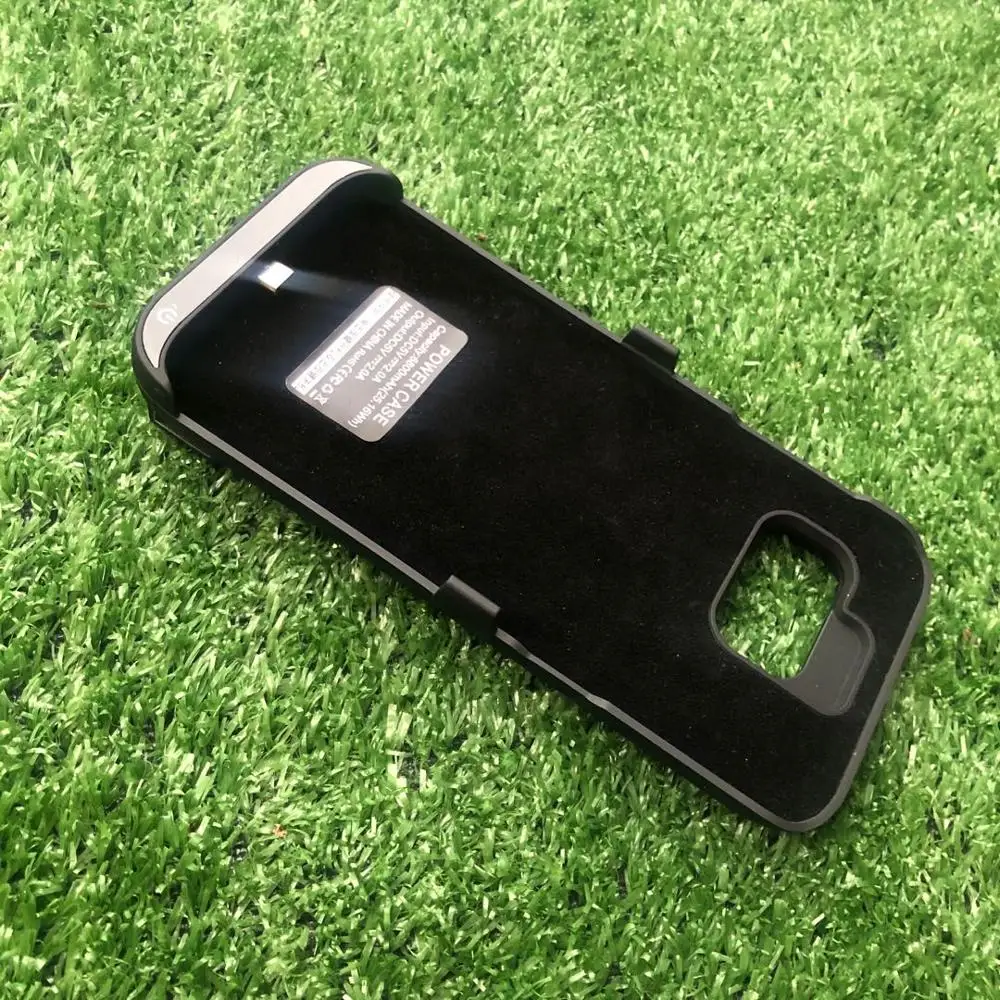 Портативный резервный внешний аккумулятор чехол для зарядного устройства 6800 мАч