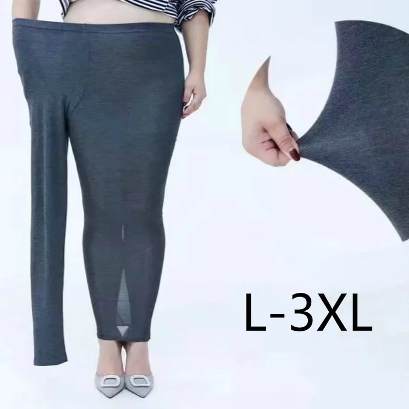 

More size leggings women 3xl large black leggings thin drawing pencil women's trousers sweet modal colors 2021