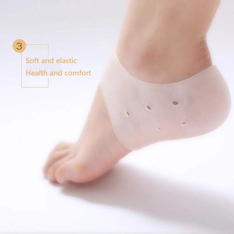 2 шт. защита для пятки защитный рукав пятка шпоры рельефа Подошвенная Фасциит