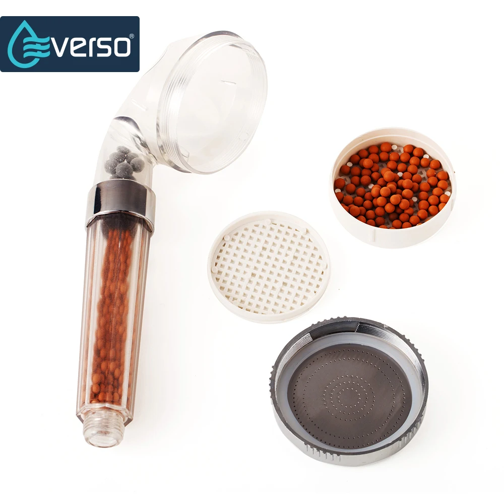 Горячая Распродажа ручная водосберегающая насадка для душа распылитель фильтр