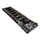 Материнская плата с 8 слотами для графических карт PCI-E LGA 1155 DDR3, материнская плата с 6-контактными портами питания