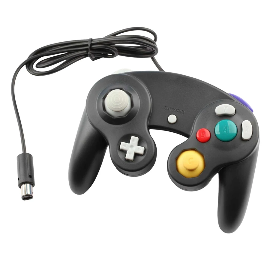 Классический проводной контроллер джойстика Джойстик Геймпад для NAND для Gamecube контроллер для wii вибрационная игра