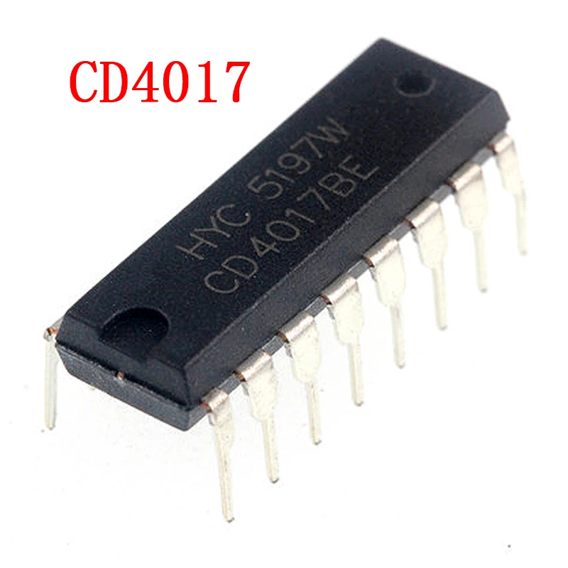 10 шт./лот CD4017 CD4017B CD4017BE 4017 счетчик пройденных дней IC новый оригинальный |