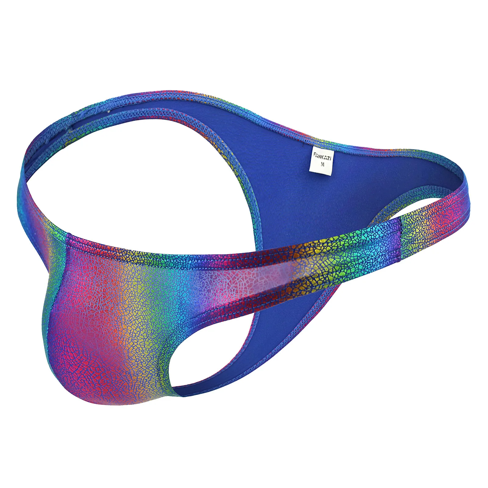 2021 Новое Сексуальное нижнее бельё для девочек тонкое бикини трусы Радуга Для