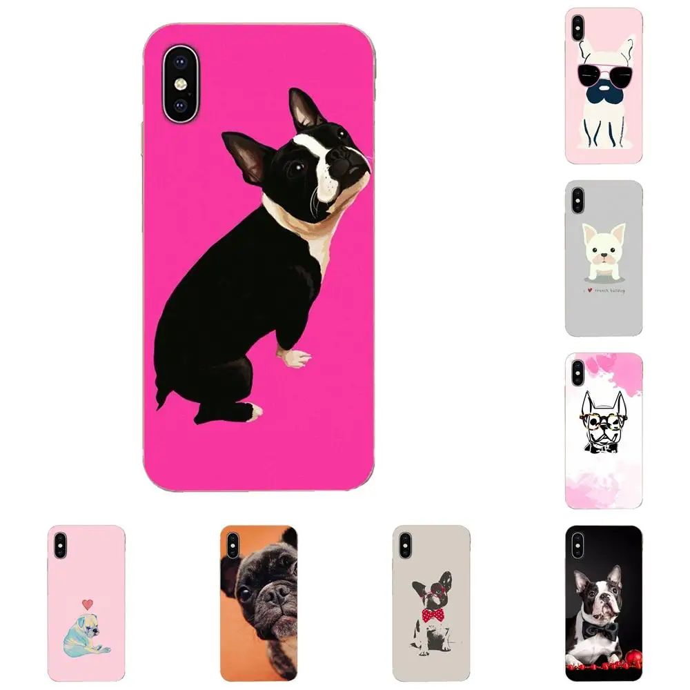 Мягкий защитный чехол с французским бульдогом для Huawei Nova 2 V20 Y3II Y5 Y5II Y6 Y6II Y7 Y9 G8 G9 GR3