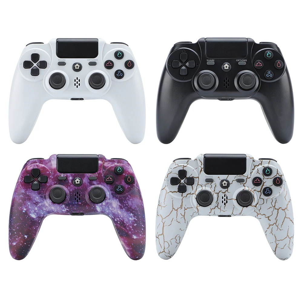 

Wireless Game Controller for PS4 Bluetooth Gamepad for PlayStation 4 White/Black/Purple/Gold video video game consoles