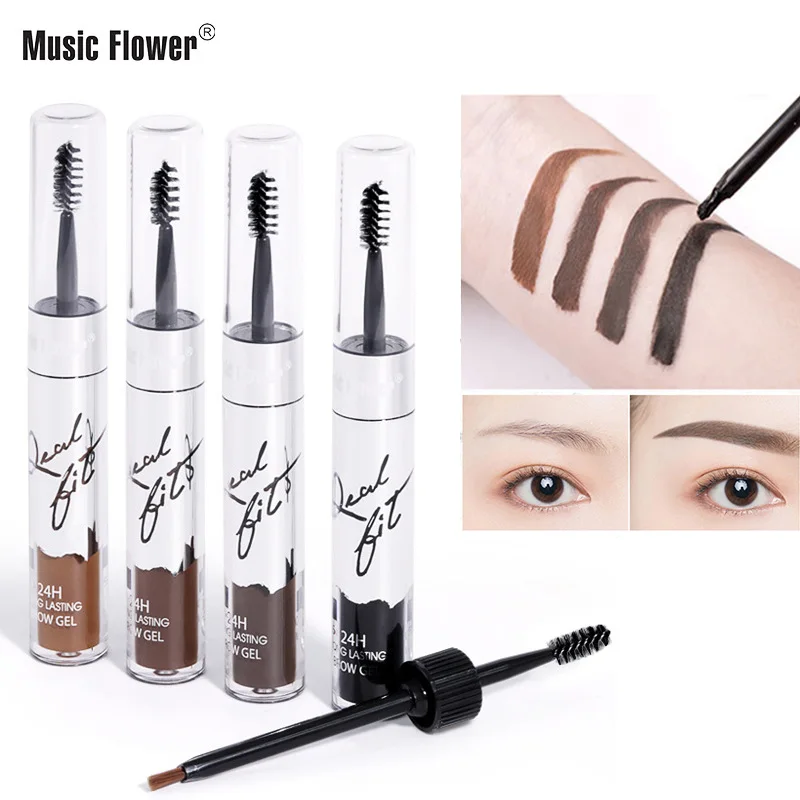 Тату-ручка для бровей с двумя головками водостойкая 24 часа | Красота и здоровье