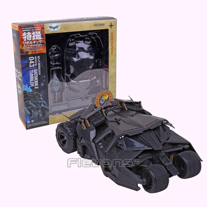 SCI FI для тинейджеров Revoltech серии NO.043 Брюс Уэйн Бэтмобиль стакан из ПВХ движущаяся
