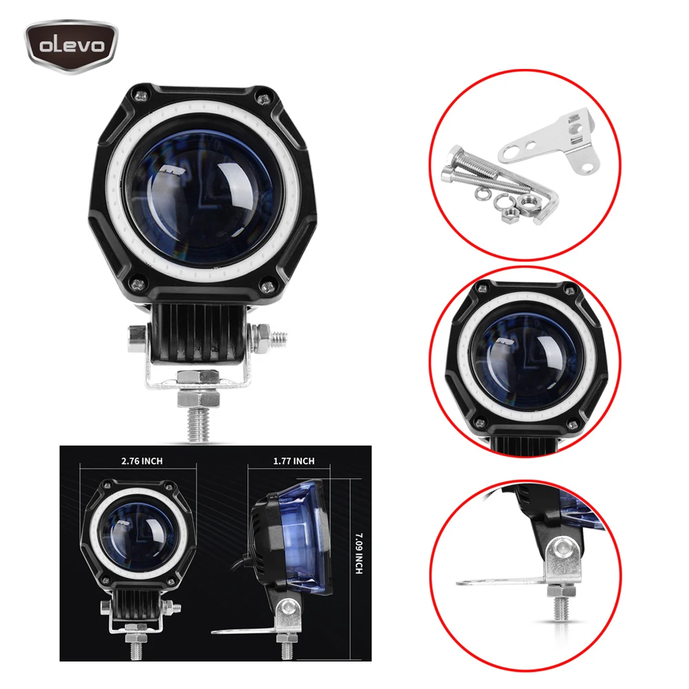 Светодиодный рабочий светильник 35 Вт 9-30 в светодиодный головной s для мотоциклов