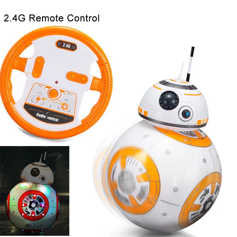 2 4G робот с дистанционным управлением интеллектуальное Обновление RC BB8