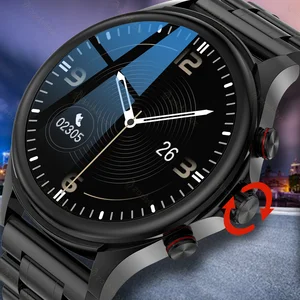 2021 new bluetooth call smart watch men full touch rotary button bp heart rate monitor women smartwatch for huawei xiaomi apple free global shipping