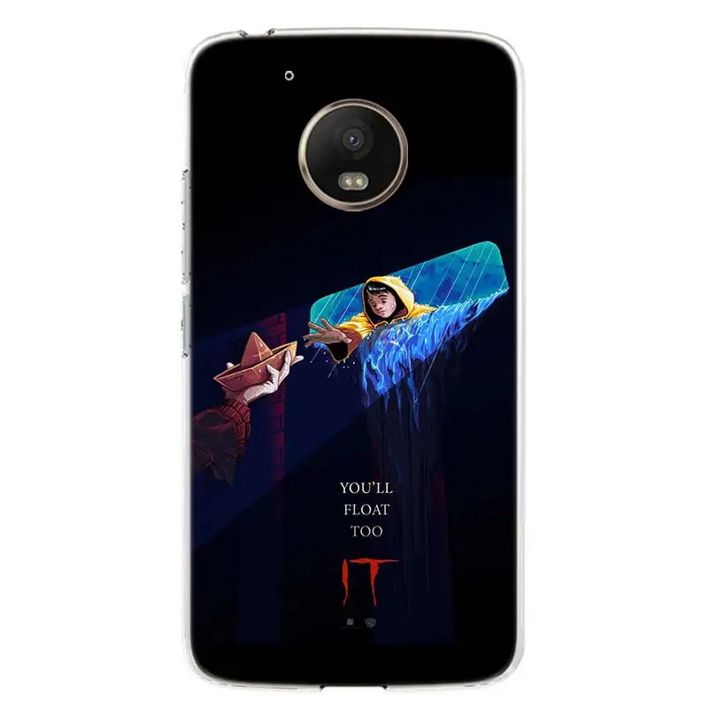 stephen king it phone case cover for motorola moto g9 g8 g7 g6 e6 e5 plus power play eu one fusion action macro fundas shell free global shipping