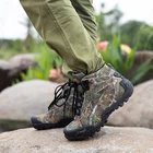Зимние водонепроницаемые тактические сапоги для мужчин, есть большие горная походная обувь на открытом воздухе армейские обувь Прогулочные кроссовки мужские походные охотничьи ботинки