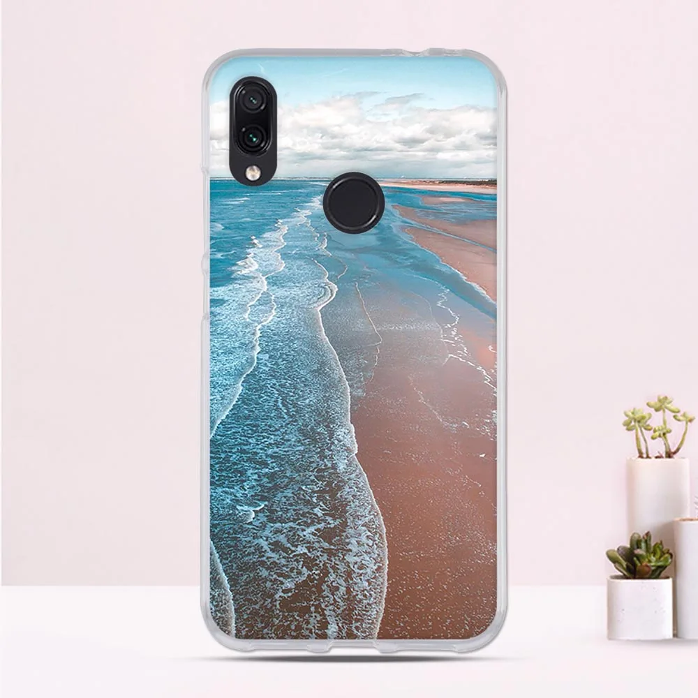 56 Чехол для телефона Redmi Note 7 Pro, чехол из мягкого ТПУ для Xiaomi Redmi Note7 Pro, чехол, задняя защитная крышка, чехол для Xiomi Redmi Note 7, чехол - Цвет: 56