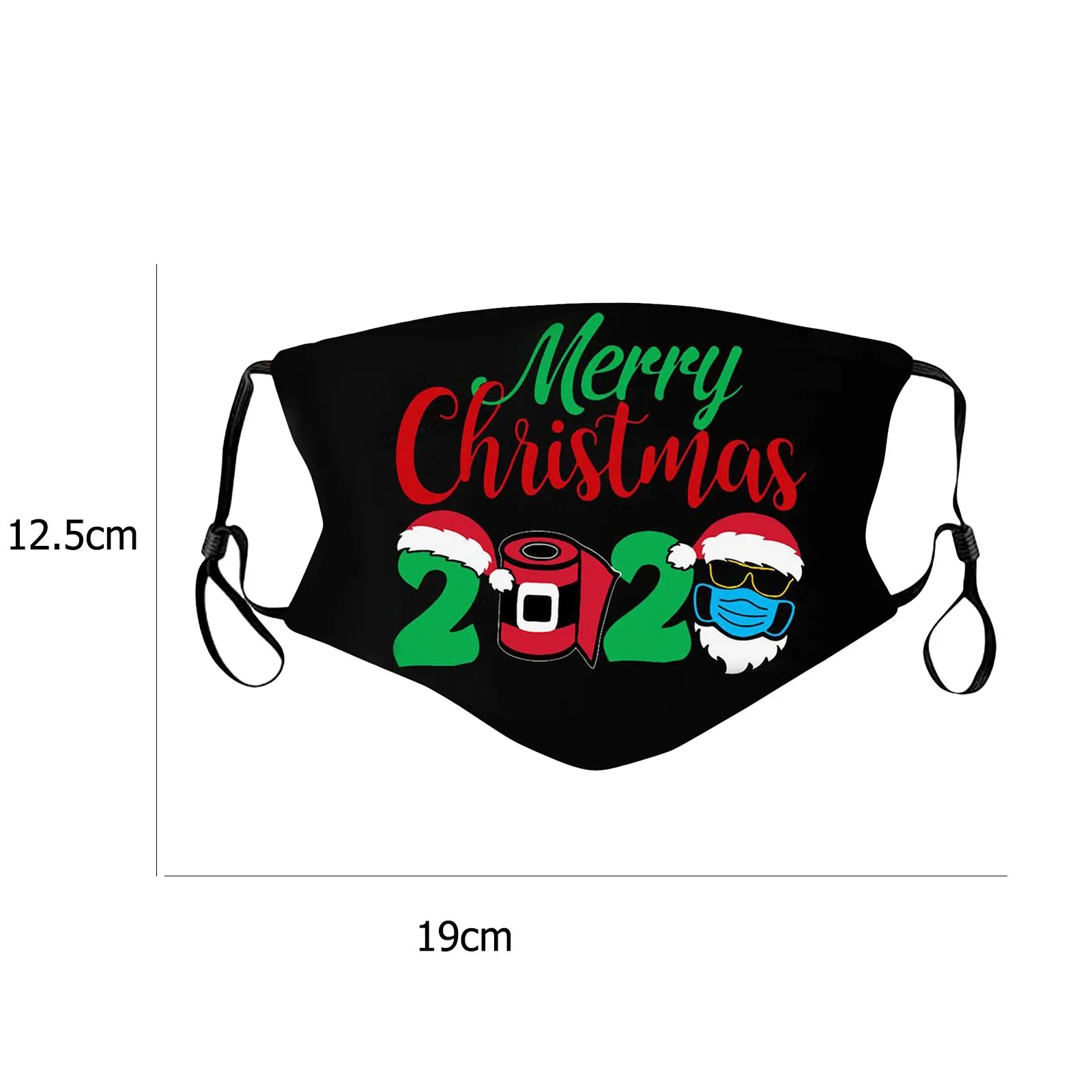 

Headband 1PC Christmas mask Print Rescue Breathable Multi-Purpose Cover Reuse Adult Mask maseczka ochronna maske #