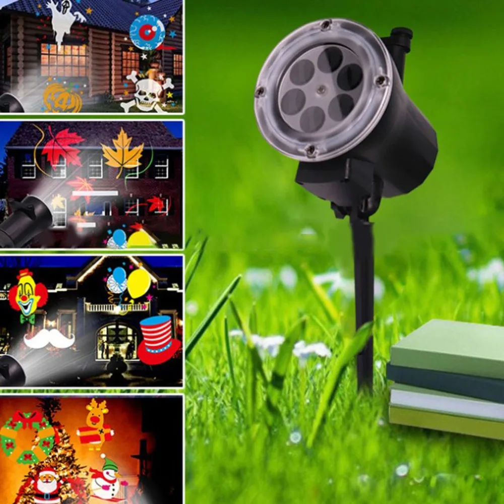 ICOCO Новое поступление высокий светильник светодиодный садовый проектор для