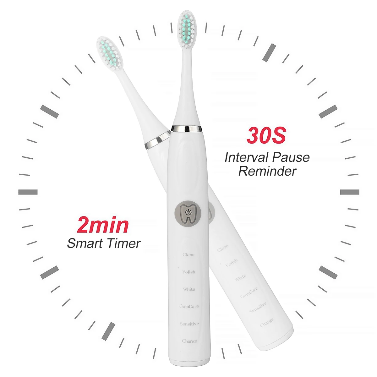 

5 Modes Sonic Electric Toothbrush Ultrasonic Automatic Sterilization Electric Toothbrush USB Children Waterproof Tooth Brush