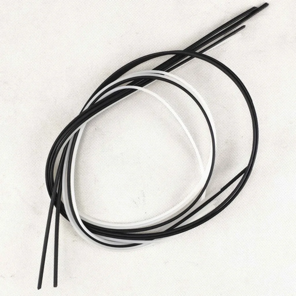 

50pcs Plastic Welding Rod PP 2.7x5.5x200mm Hot Stapler Car Bumper Repair Filling Plastic Rod