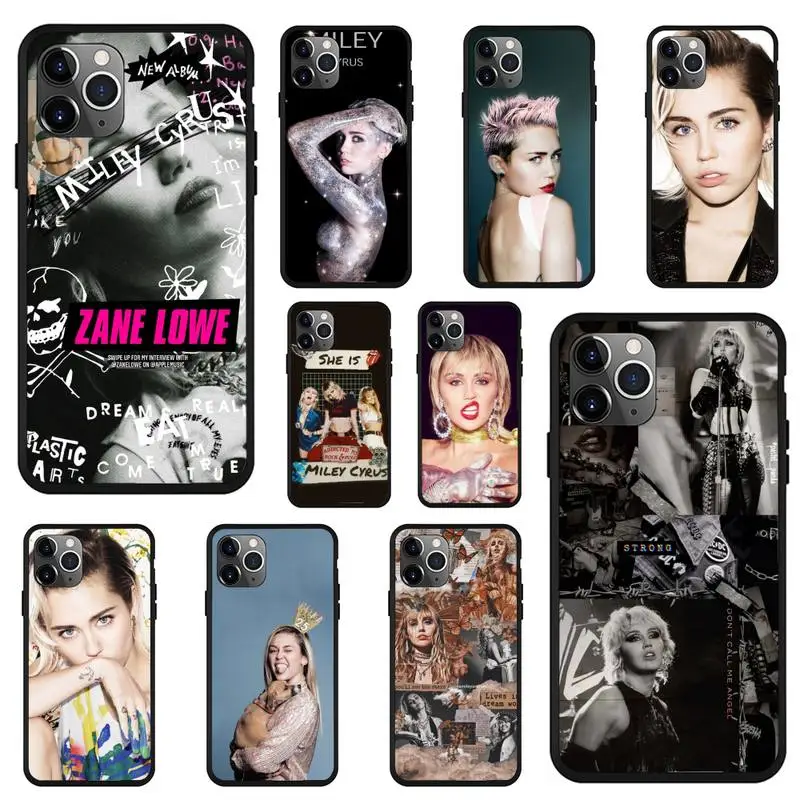 

Miley Cyrus Phone Case Phone Case For iPhone 6 7 8 Plus 11 12 ProMax X XR XS SE Max Back Cover