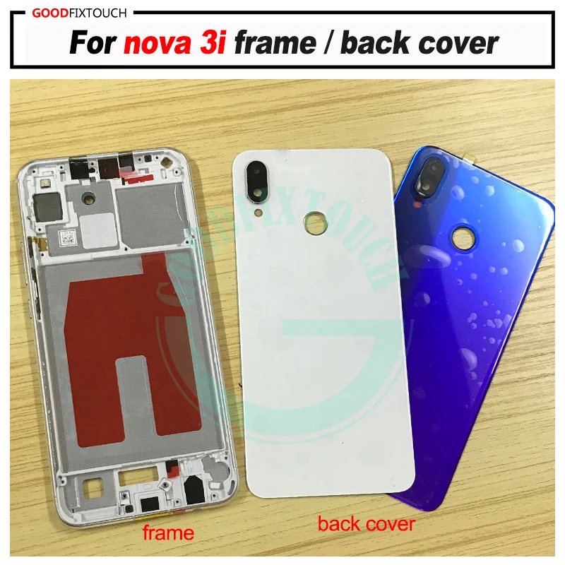 Чехол для huawei nova 3i с передней рамкой и задней крышкой для huawei P Smart+ P Smart Plus