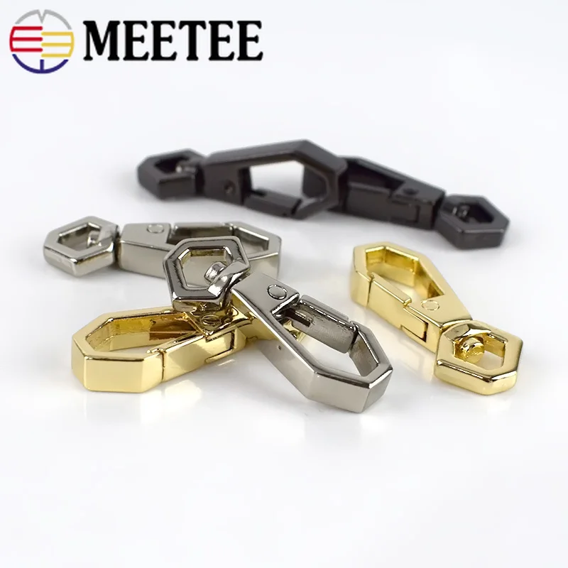 Металлические застежки для сумок 100 шт. 7 мм|Пряжки и крючки| |