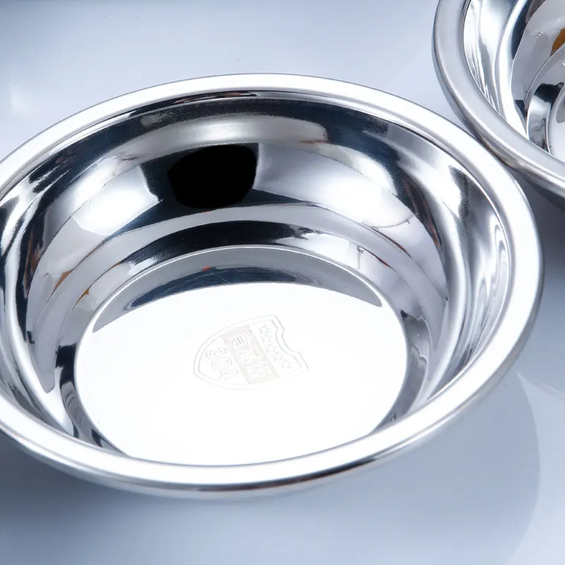 1 шт. 7 Размер Нержавеющая сталь фруктовый салат тарелка посуда контейнер для еды