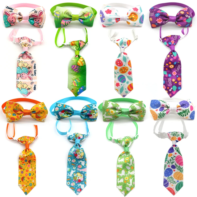 1 комплект пасхальное яйцо кролик товары для питомцев кошка собака галстук