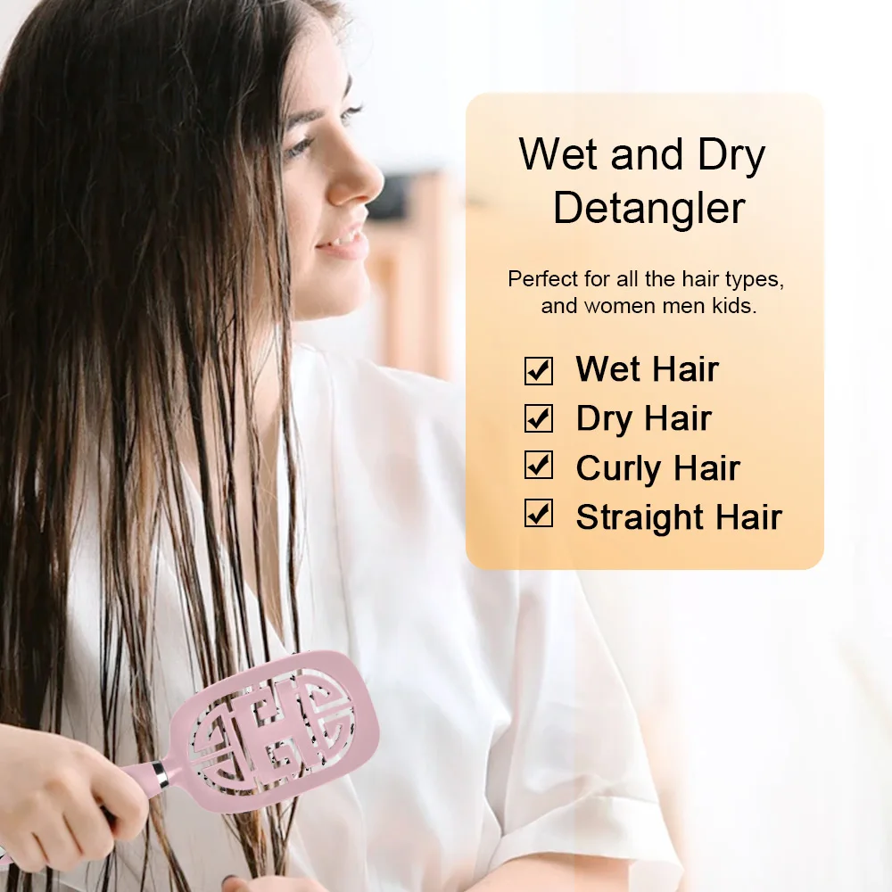 Magique Brosse Cheveux Femme щетка для волос анти Klit Detangler Detangling Щетка Массажер кожи головы