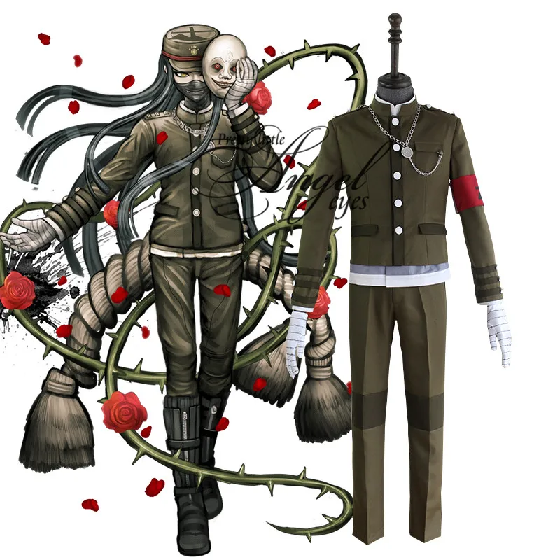 Аниме Danganronpa V3: убийства Harmony Korekiyo Shinguji костюм Косплэй Хэллоуин вечерние полный