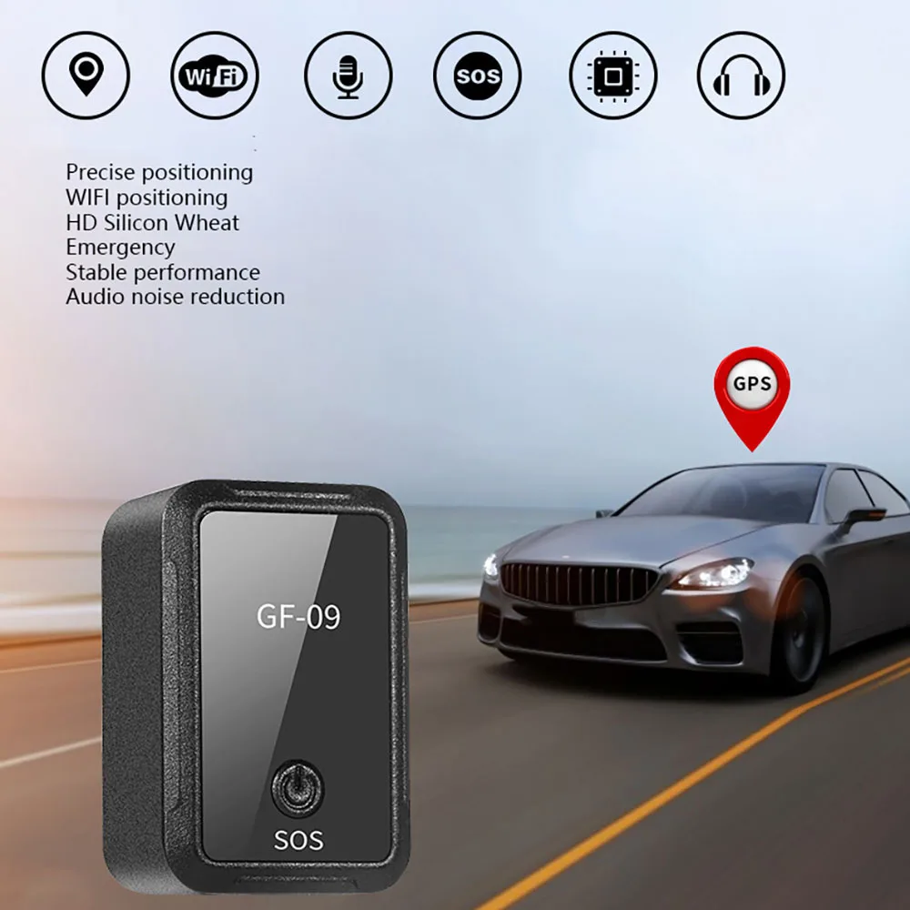 

Мини GPS-трекер GF09 с защитой от кражи, устройство с GPRS, локатор для записи голоса, GPS-трекер, загрузка приложения, защита от потери для пожилых л...
