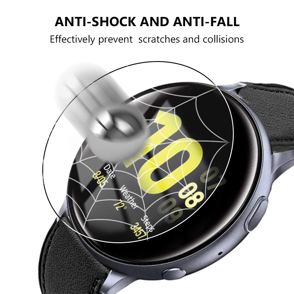 1/2/3 шт. Защитная пленка для экрана Samsung Gear S2 S3 2 R380 Sport Galaxy Watch 41/42/45/46 мм закаленное