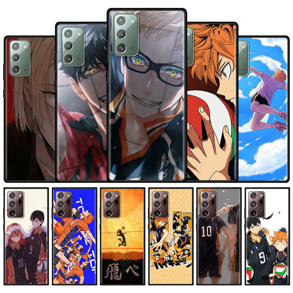 

Case for Samsung Note 20 Ultra 10 Plus 10Lite 9 8 10 M21 M32 M42 M62 F62 F52 F12 Phone Cover Shell Bag Haikyuu