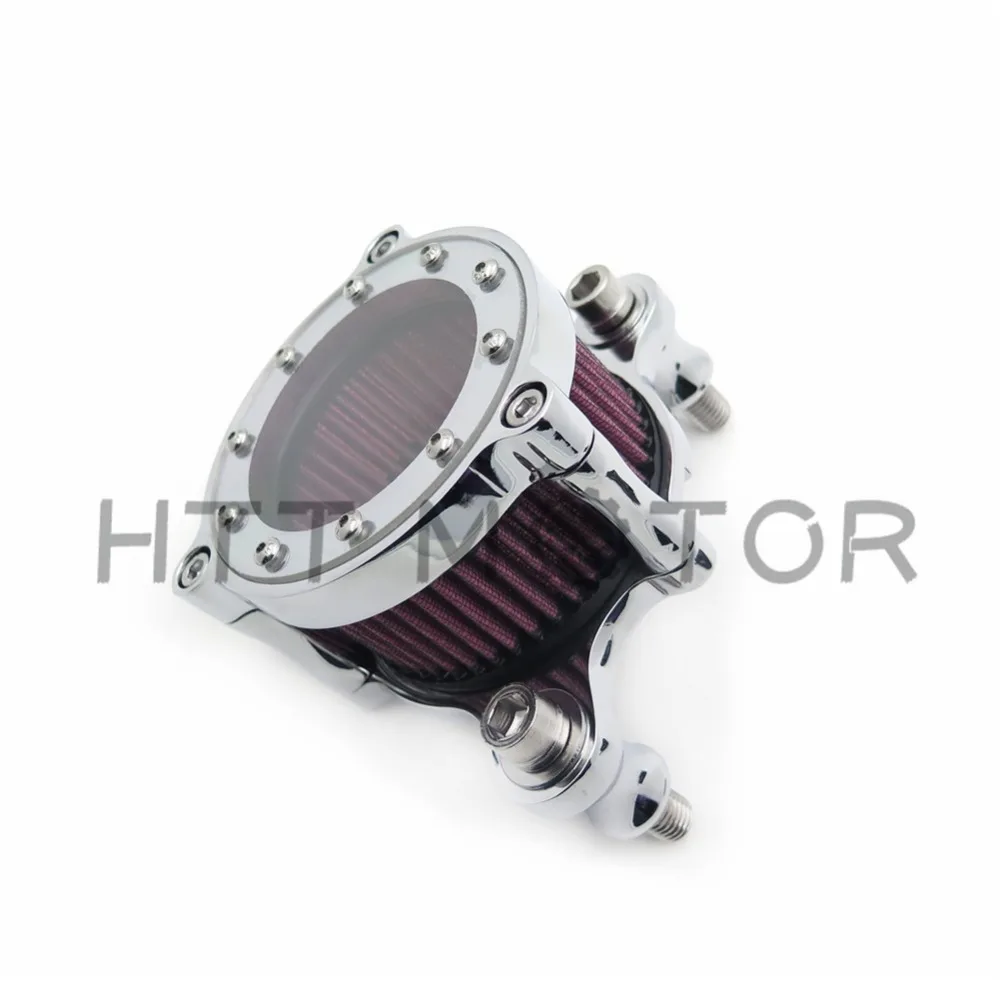 Запчасти для мотоциклов хромированный воздухоочиститель впускной фильтр