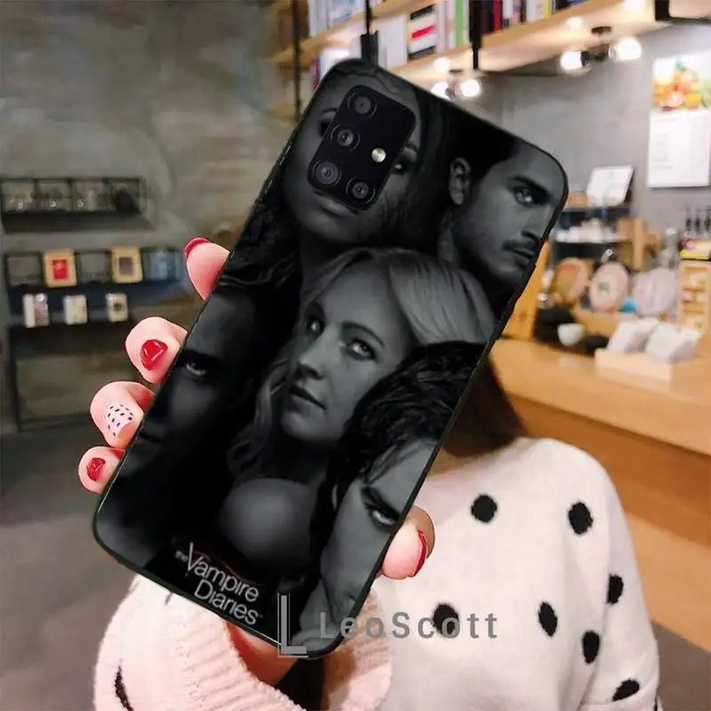 

The Vampire Diaries Fierce Phone Case For Samsung A50 A51 A52 A71 A31 A21S S8 S9 S10 S20 S21 Plus Fe Ultra