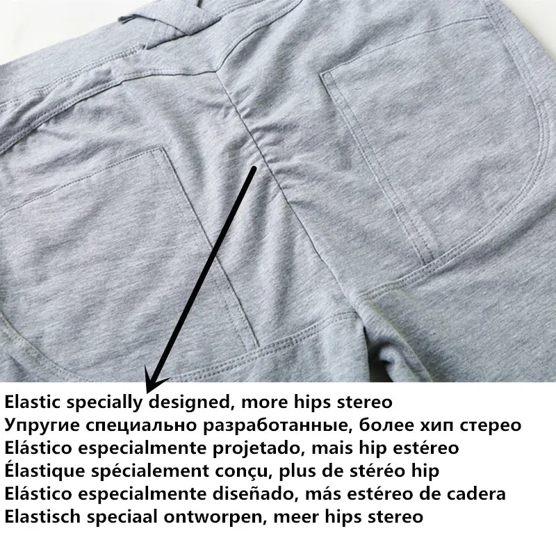 

SALSPOR Women Fitness Leggings Push Up Pants Ankle Length Leggings Female Fashion Workout Silm Jeggings Low Waist Leggins