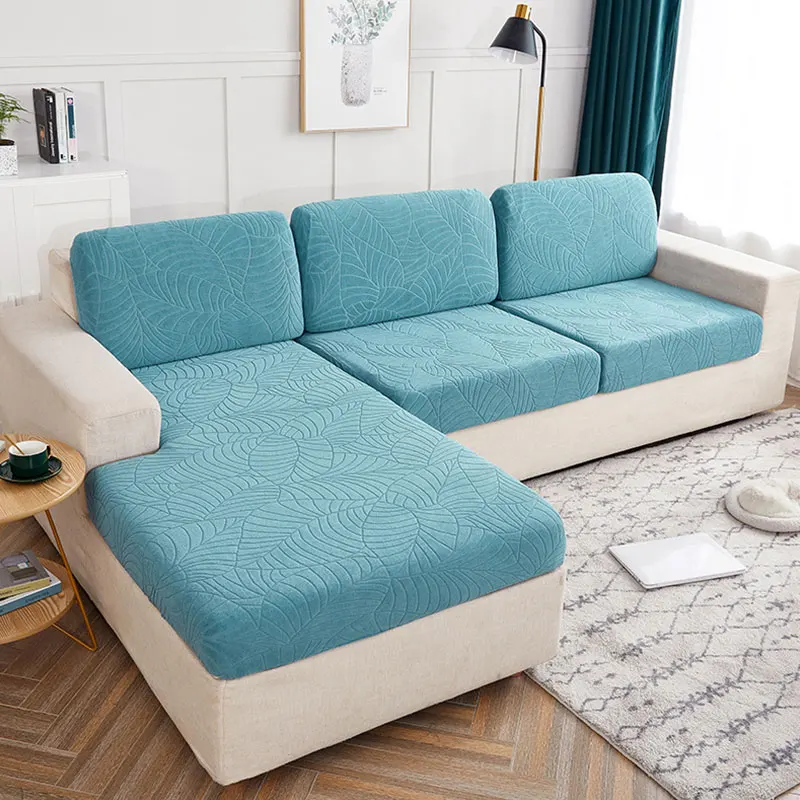 

Sofa Seat Cushion Cover 3D Jacquard Waterproof Sofa Cushion Slipcover Protector Stretch Washable Furniture Armchair Lounge Cover
