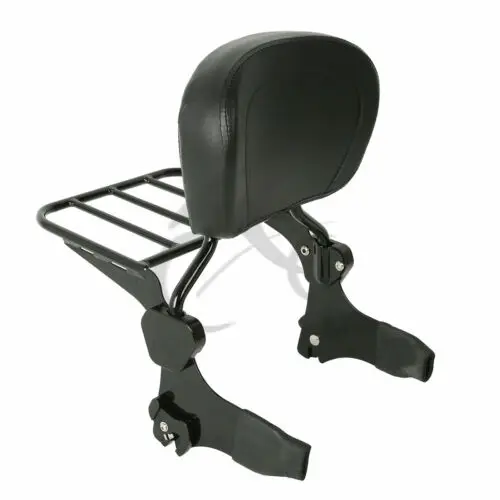Мотоциклетная съемная спинка Sissy Bar & багажная стойка для Harley Touring Road King Classic Electra