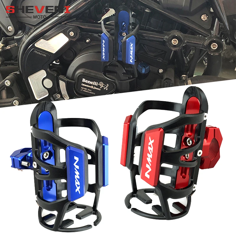 

For YAMAHA NMAX125 NMAX155 Nmax 125 15 2015-2021 2020 2019 2018 2017 Motorcycle CNC Beverage Water Bottle Drink Cup Holder Mount