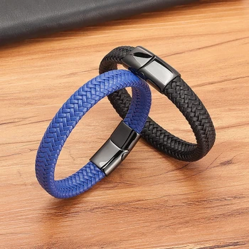 Colorful Combination Stitching Hand-woven Leather Bracelet 5