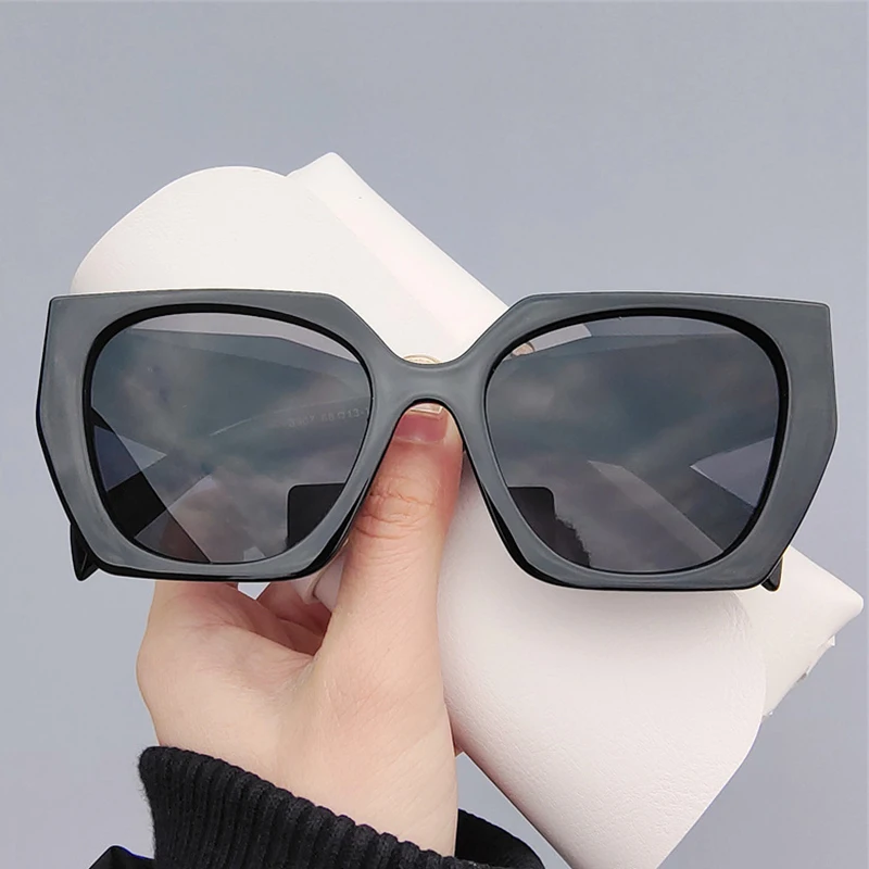 

Imwete New Fashion Polygon Sunglasses Women Men Luxury Brand Designer Oversized Vintage Sun Glasses Goggles Shades Eyewear UV400